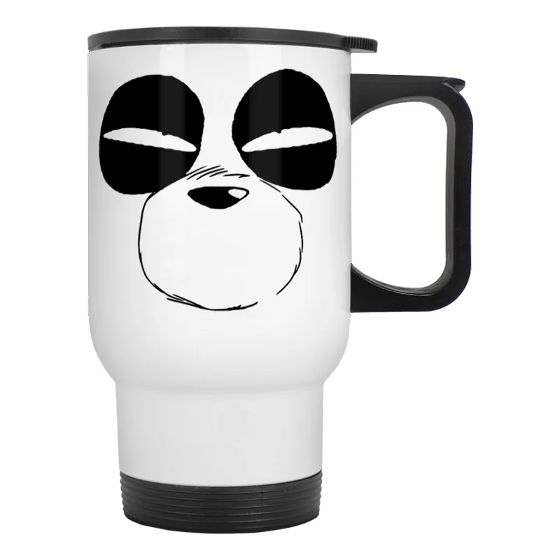 Кружка Ranma аниме для путешествий из нержавеющей стали с фрикционной крышкой
