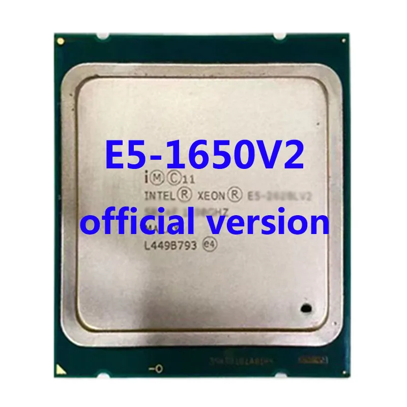 

E5-1650V2 Official Verasion Intel Xeon CPU Processor 3.50Ghz 6-Core 12M TPD 130W FCLGA2011 For X79 Motherboard