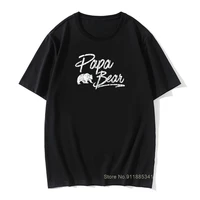 stay wild papa bear letter patchwork forest t shirt fathers day graphic well chosen gift tshirts oversized bear animal tee