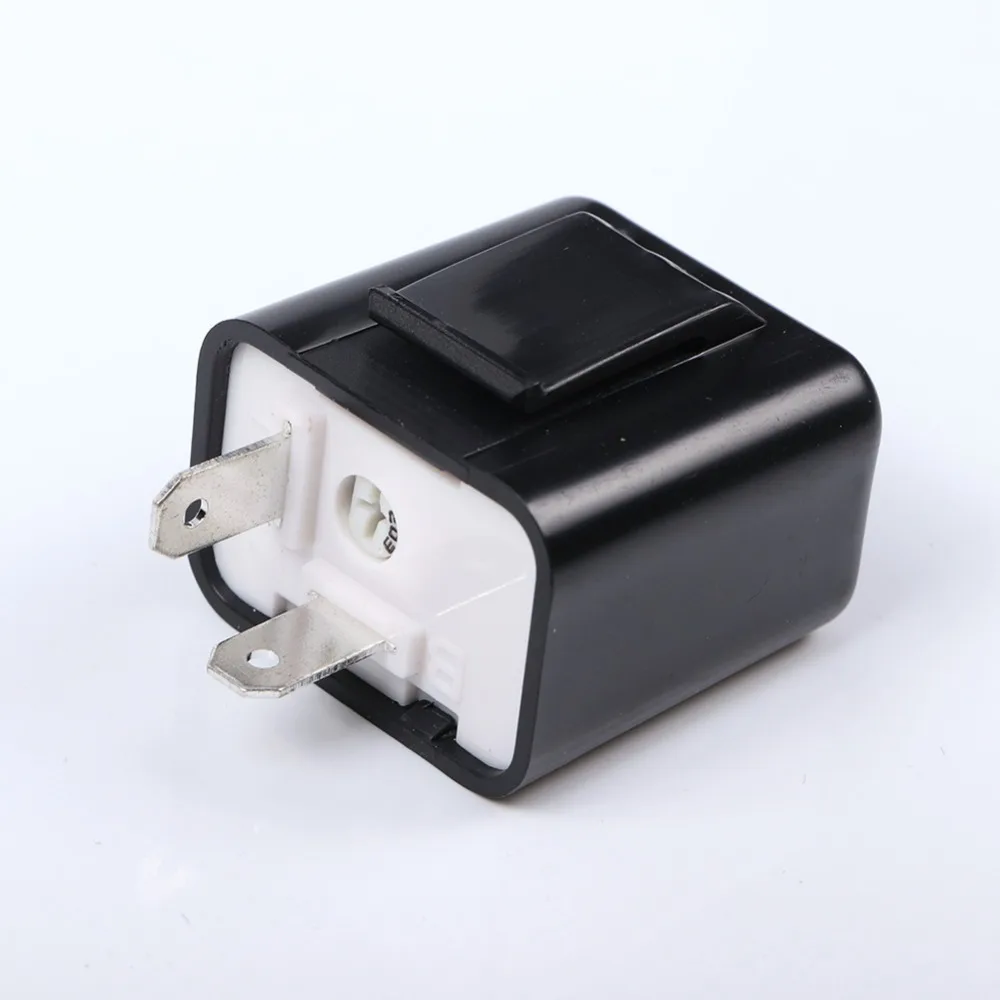 Светодиодный Flasher 12V 2 Pin регулируемое частотное реле индикатор сигнала поворота для мотоцикла исправление