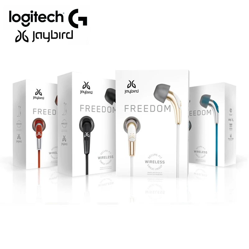 Bluetooth-наушники Logitech Jaybird Freedom F5 беспроводные наушники с микрофоном BT V4.1 для