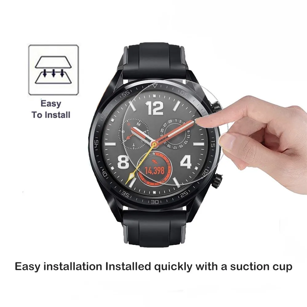 2 шт. для huawei Watch GT Active, элегантное закаленное стекло, защита экрана, защитная пленка, защита от взрывов, защита от осколков
