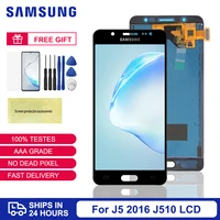 for samsung j5 2016 lcd brightness adjustbale lcd for samsung galaxy j5 2016 sm j510f j510m j510 lcd j510fn display touch screen