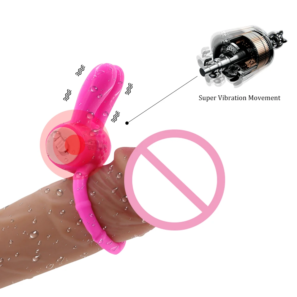 Секс-игрушки EXVOID в виде кролика для мужчин эрекция Стимуляция клитора задержка
