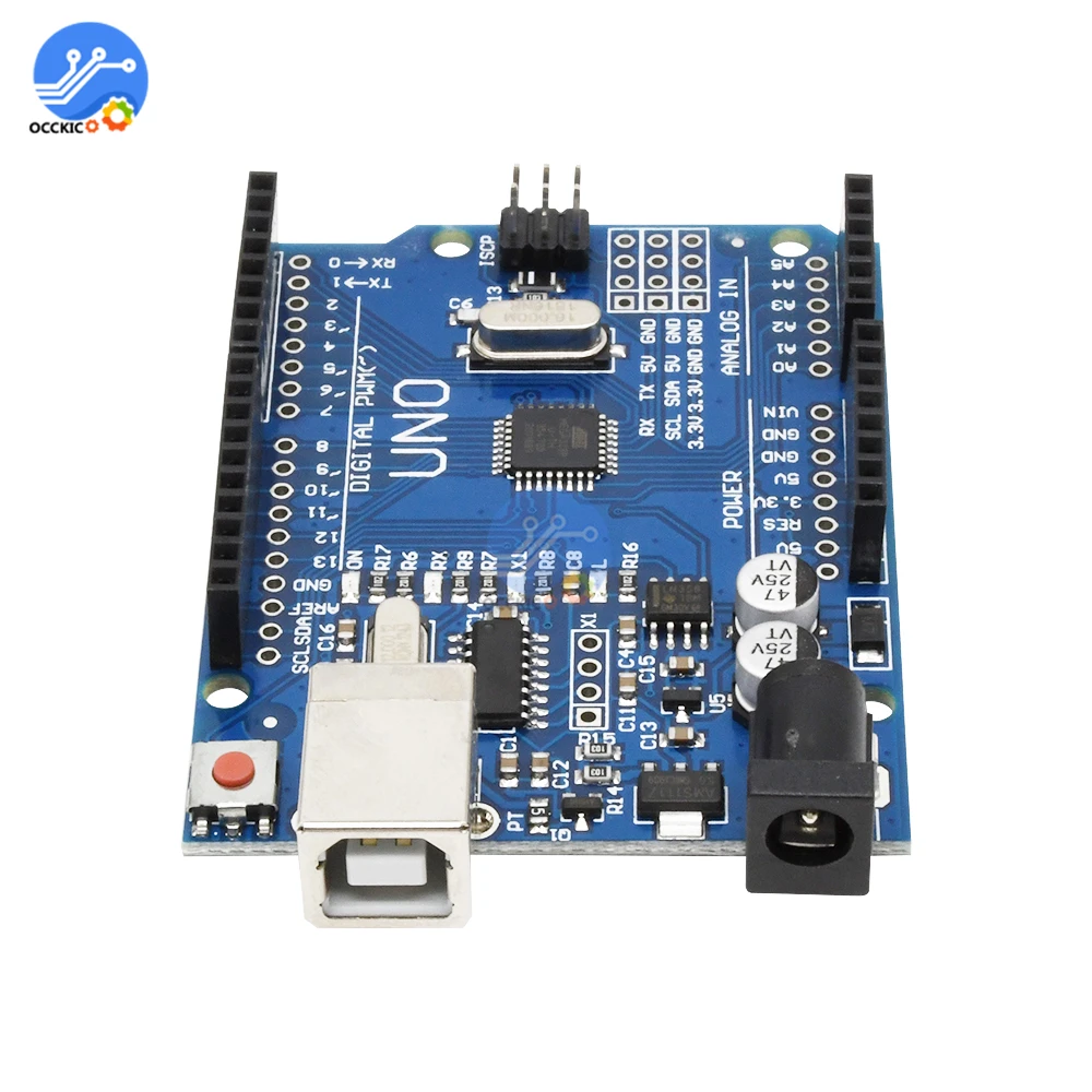 

R3 Development Board MEGA328P CH340 CH340G Module Driver Shield With USB Cable Standard Pins Replace ATmega16U2 One DIY kit