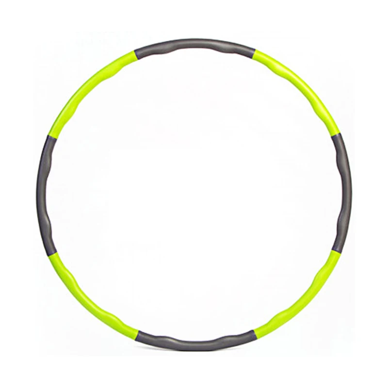 

Fitness Sport Hoop Removable 8 Section Foam Hoop Gym Body Building Thin waist Fitness Circle Indoor Crossfit Equipment
