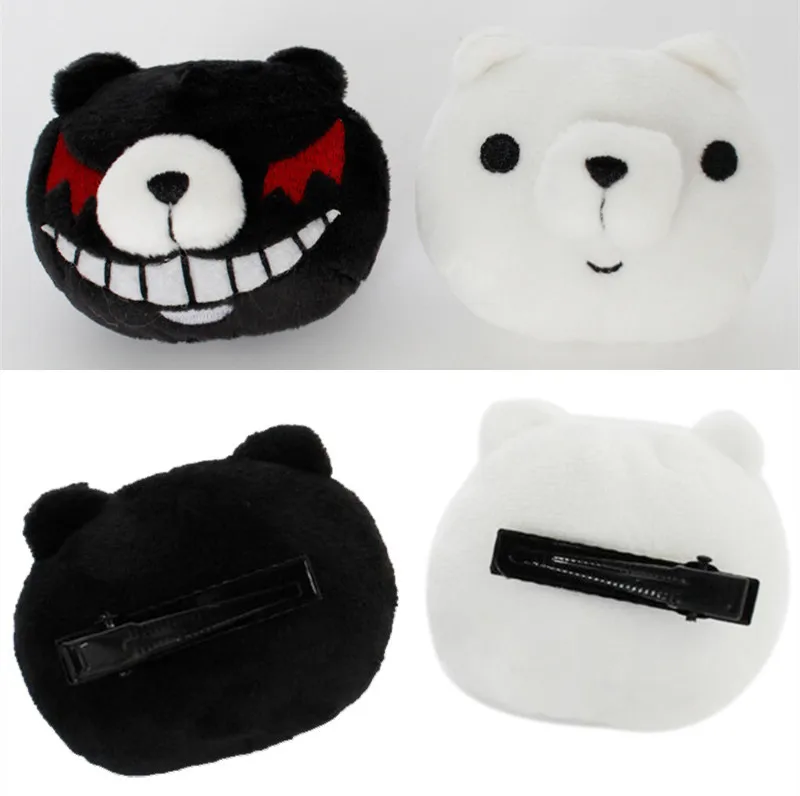 

Danganronpa: Trigger Happy Havoc women Enoshima Junko cosplay wig Enoshima Junko role play ponytails with bears hair pins