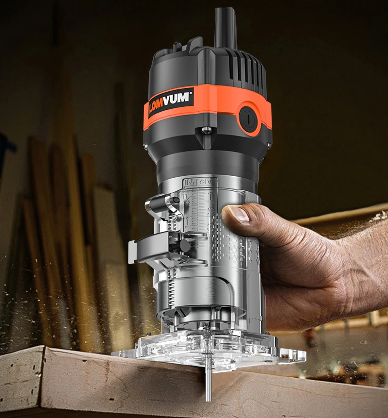 Электрический фрезерный станок по дереву LOMVUM мини деревообработка столярных