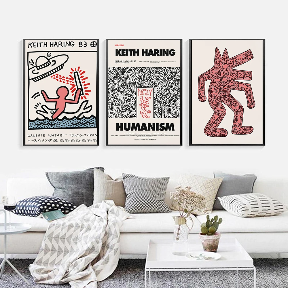 

Абстрактная поп-линия художественные постеры и печать галерея настенные картины музейная Картина на холсте для гостиной домашний декор