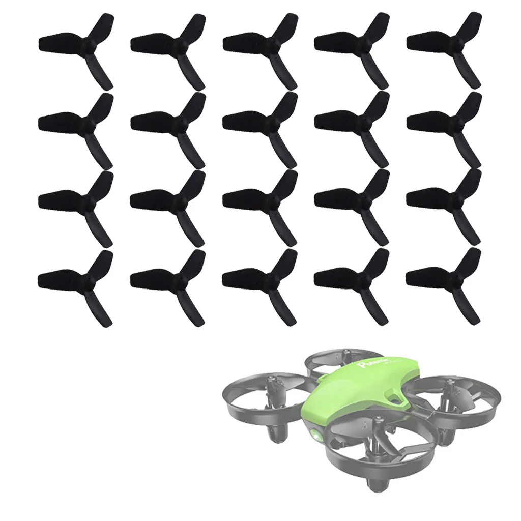 20 шт. Пропеллер для радиоуправляемого квадрокоптера A20 A20W запасные части дрона