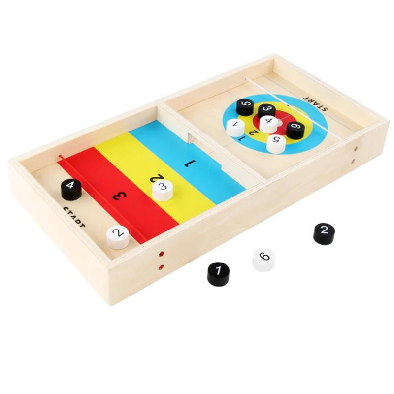 

Children Ice Arc Ball Game Exercise Toy Baby Physical Coordination Traning parent-child Interactive Wooden Toys For Children