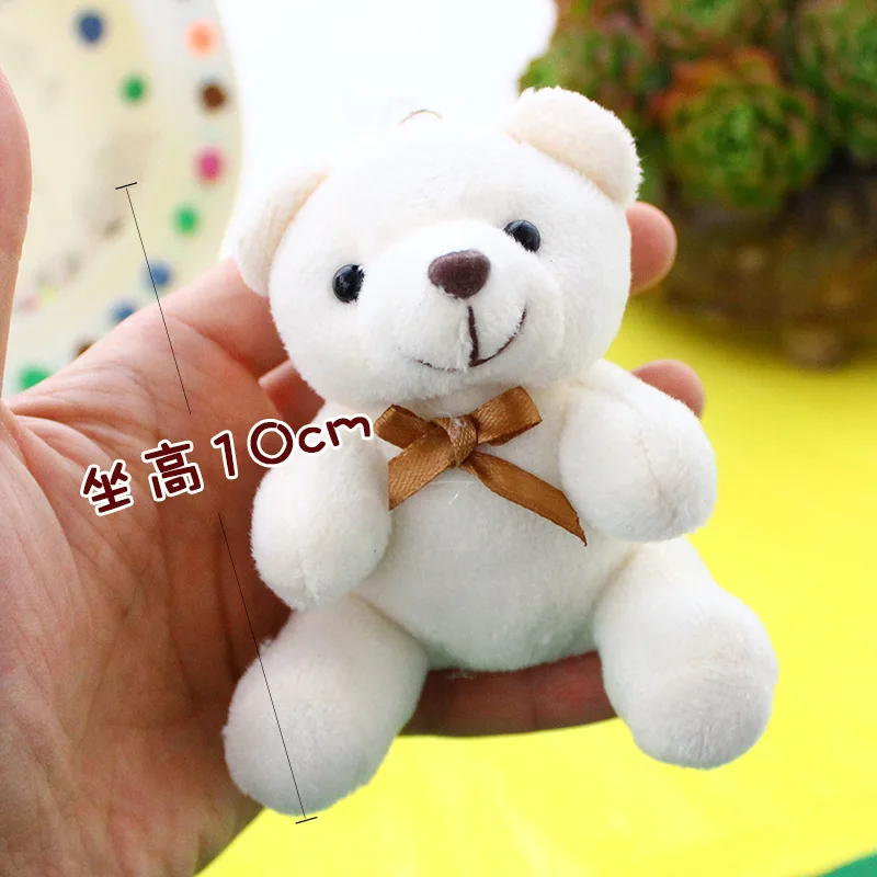 Мишки Плюшевые Kawaii 10 см мягкие с галстуком-бабочкой | Игрушки и хобби