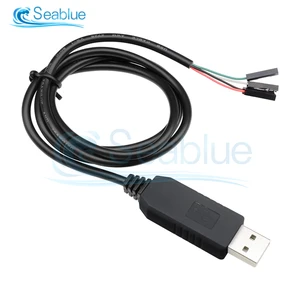 Smart Electronics PL2303 PL2303HX USB to UART TTL Cable Module 4P 4 Pin RS232 Converter Serial Line Support Linux Mac Win7