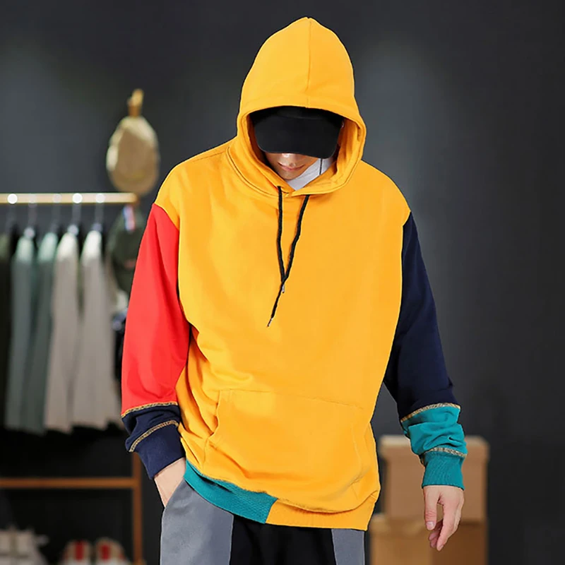 Толстовка мужская с капюшоном убийца свитшот худи цветная уличная одежда в стиле