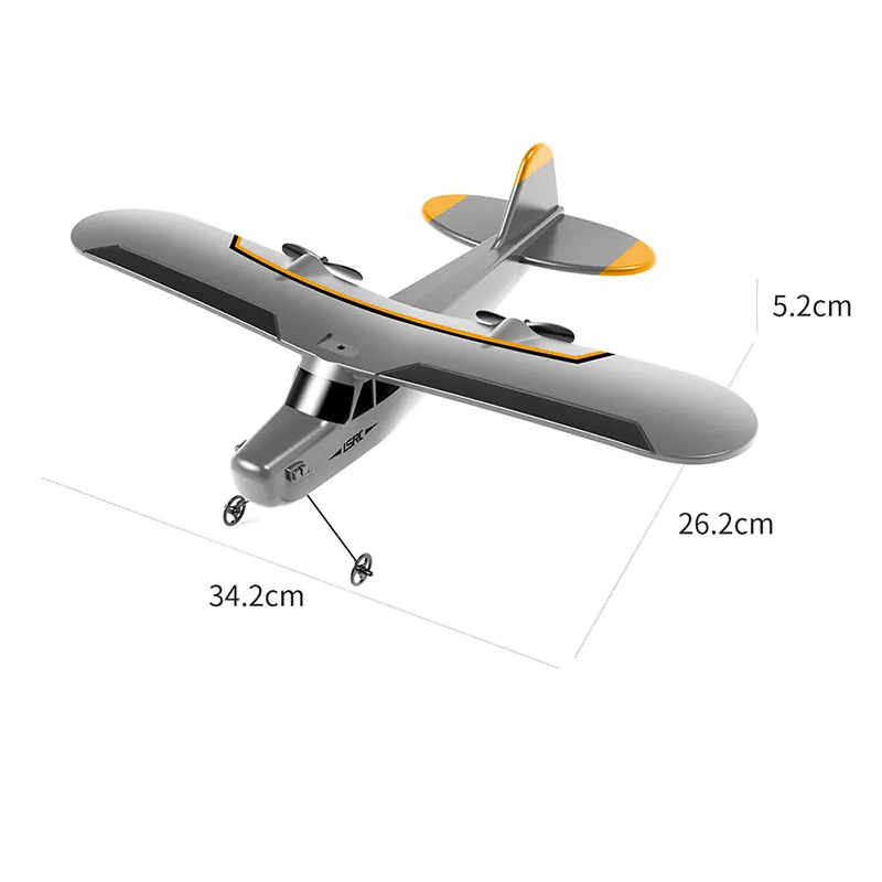 Радиоуправляемый светодиодный планер RC Plane Wingspan Дрон AirplanesUAV детский подарок