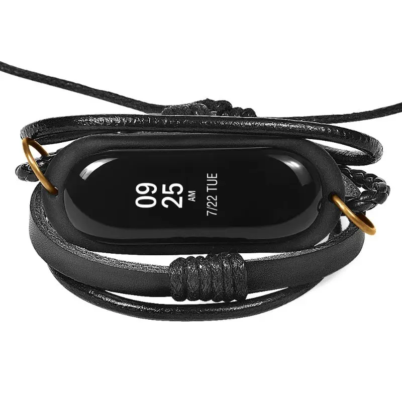 Прямая поставка и оптовая продажа кожаный плетеный браслет сменный винтажный