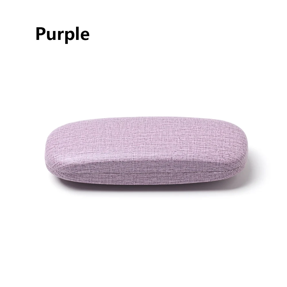Style C-Purple Унисекс модный футляр для очков Защитный чехол для женщин и мужчин портативный чехол для солнцезащитных очков оптический футляр для очков аксессуары - Цвет: Style C-Purple