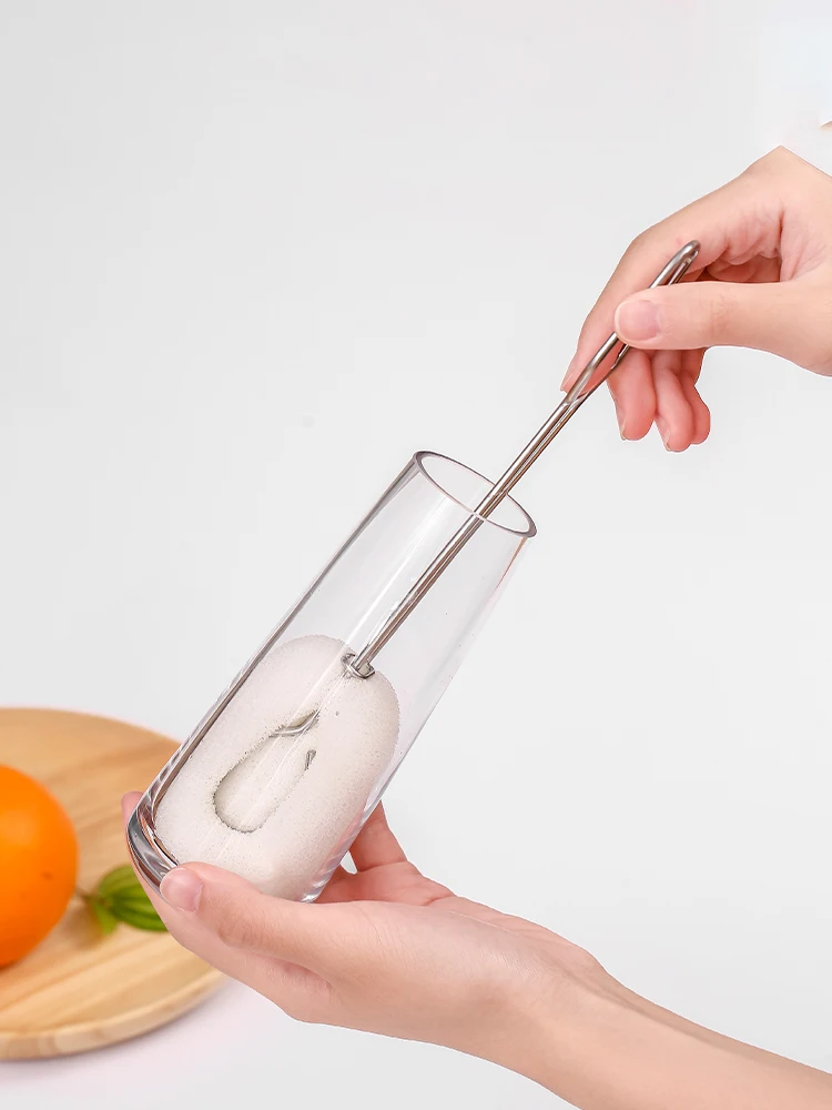 

Sponge cup brush, baby bottle brush, vacuum cup cleaning brush