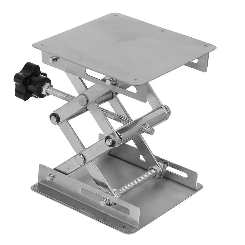 

1Pc Laboratory Scissor Jack Stainless Steel Laboratory Lift Lab Jack Stand Lifting Table For Laboratory Research