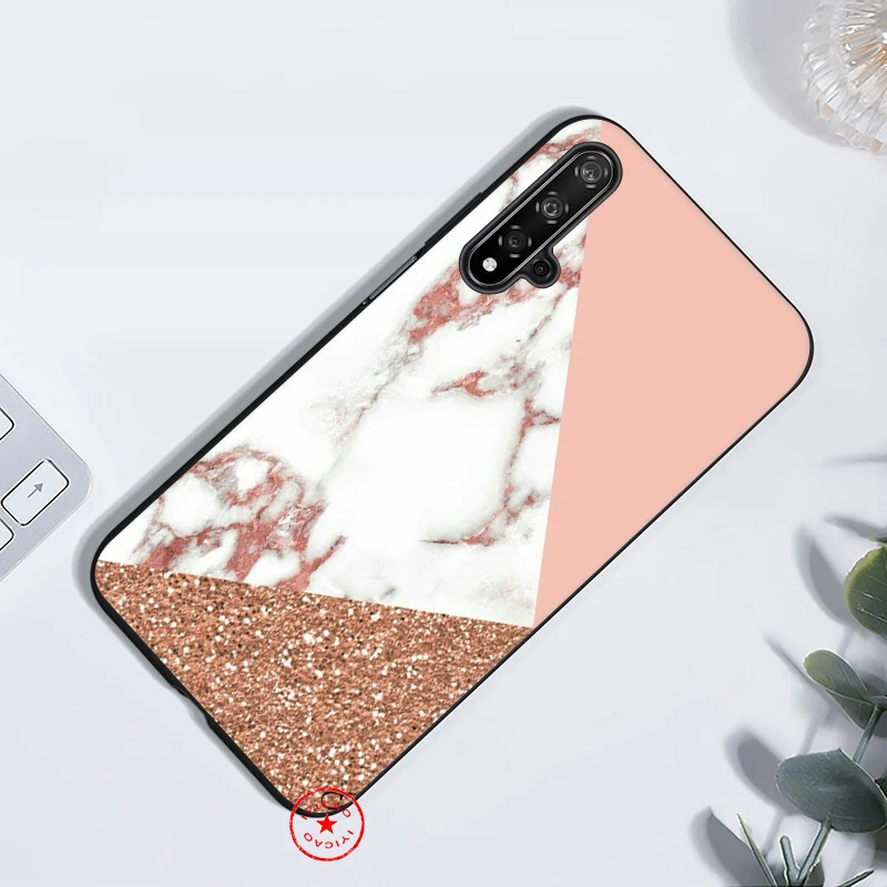 IYICAO Pink Marble Luxury Soft Case for Huawei Mate 30 20 10 Lite Pro Y9 Y7 Y6 Prime 2018 2019 Nova 3i 2i 5i 4 2 |