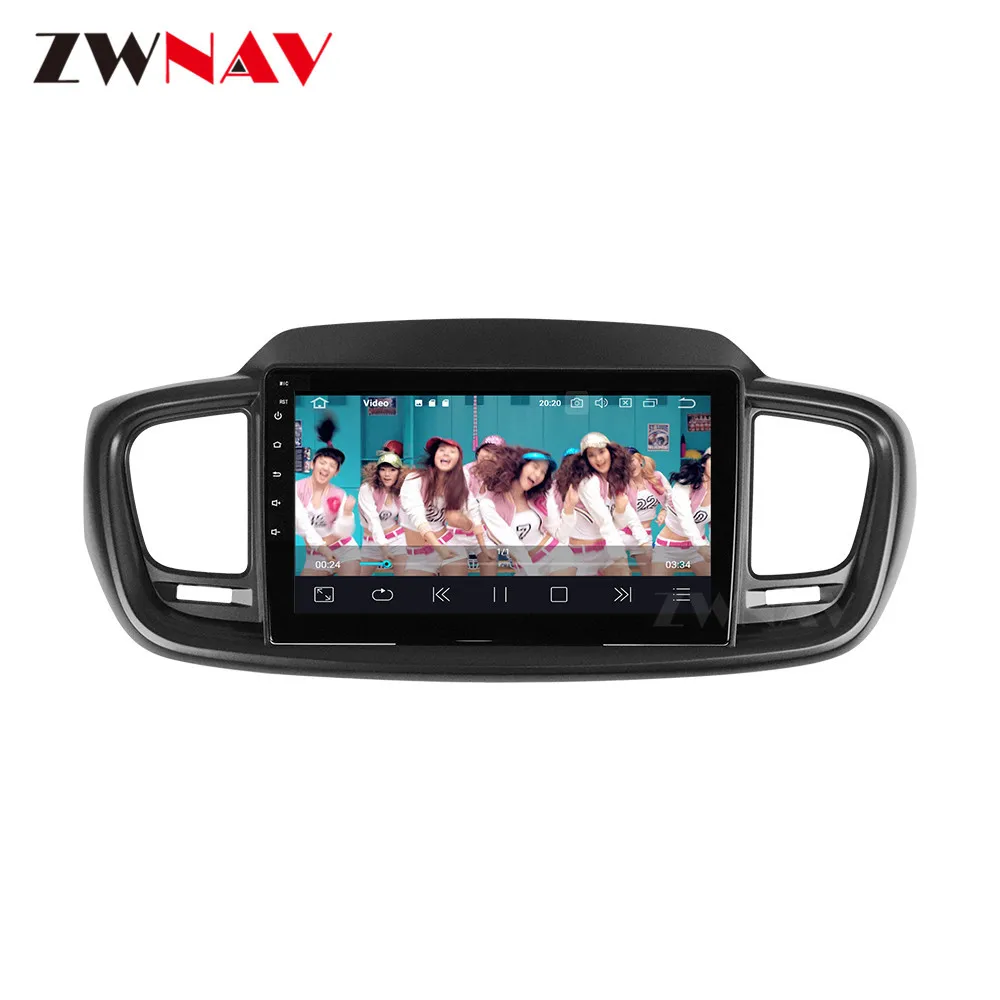 Carplay DSP Android 10 0 автомобильный мультимедийный плеер для Kia Sorento 2015 2016 GPS ГЛОНАСС