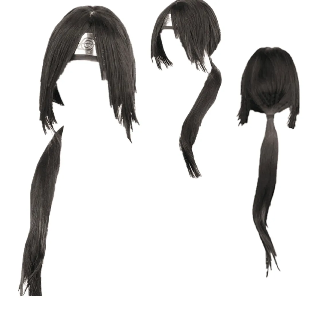 Парик Итачи из Наруто для косплея | Тематическая одежда и униформа