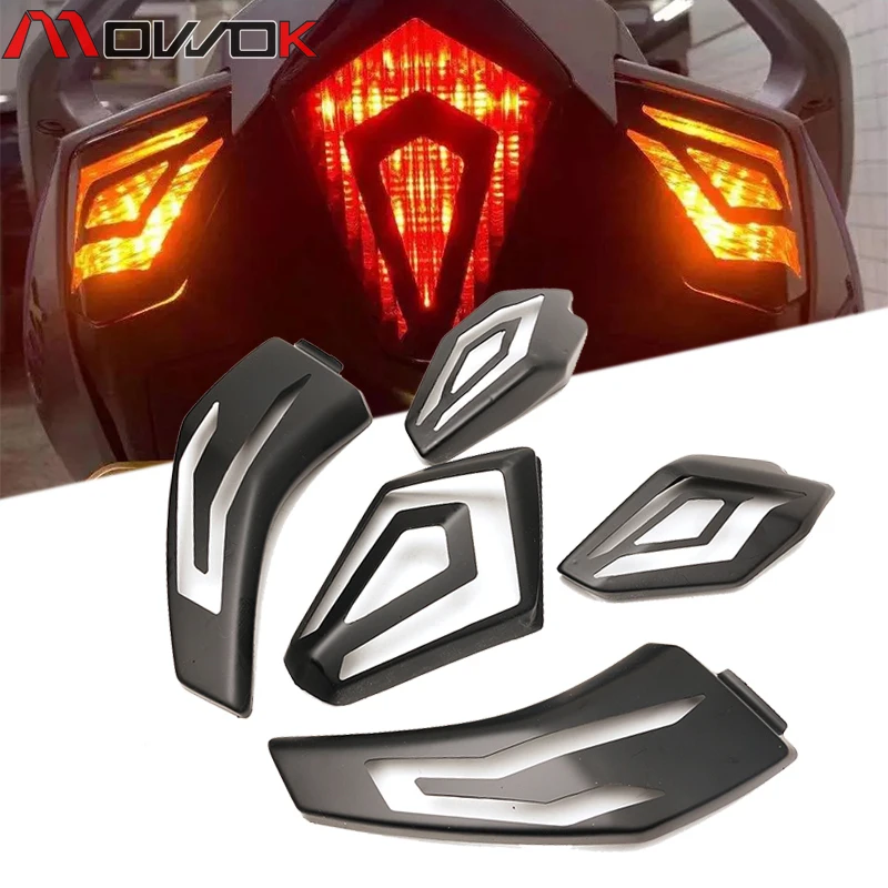 

For Yamaha TMAX 530 TMAX530 2012-2016 Motorcycle ABS plastic Turn Signal Front Rear light Shell Tail light Flashing Light Cover