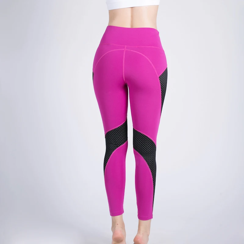 Женские сетчатые леггинсы размера плюс для женщин женские Леггинсы пуш ап
