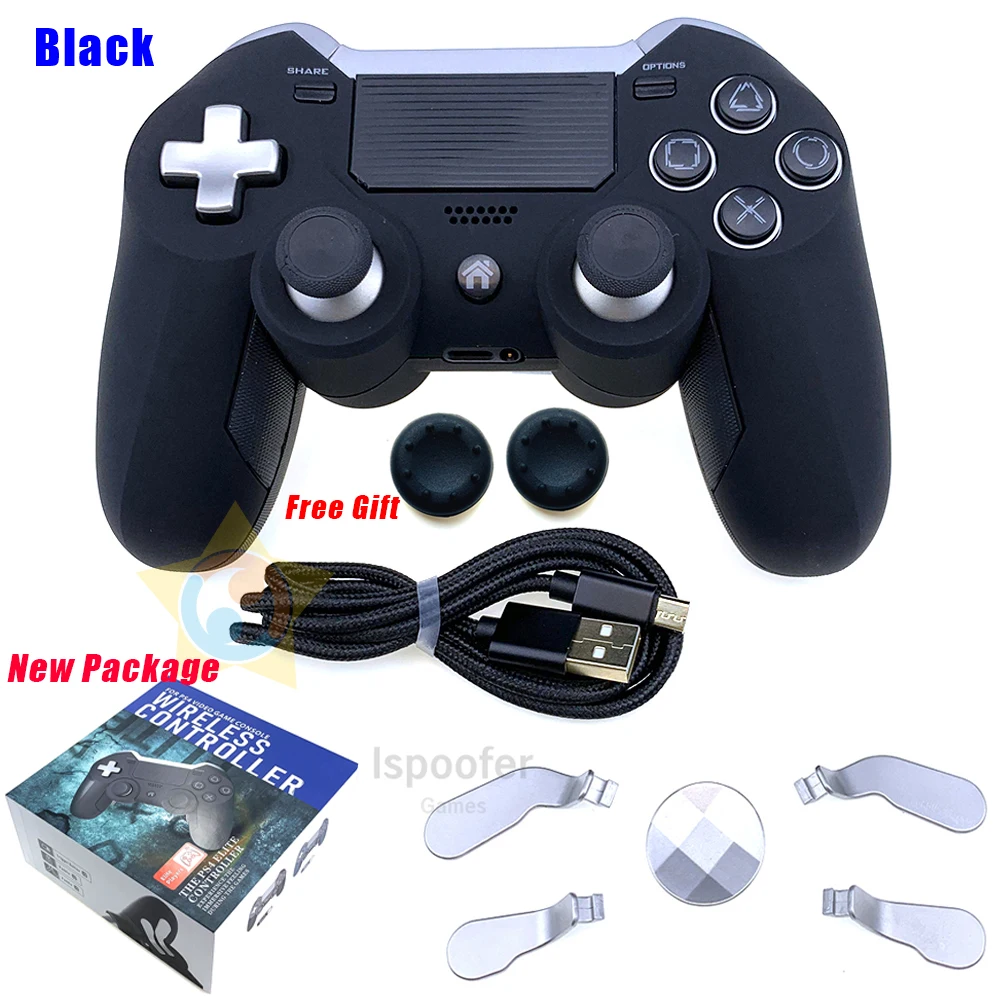 Горячая распродажа! Bluetooth беспроводной геймпад для PS4 двойная вибрация Элитная
