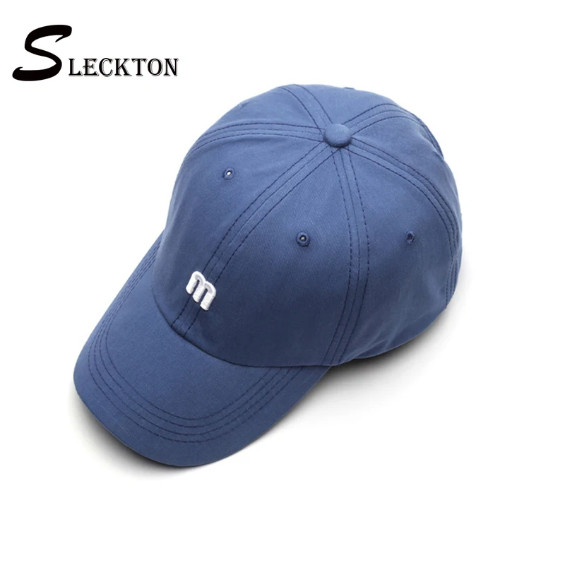 SLECKTON Mens Cotton Baseball Cap for Women and Men Fashion Snapback Hats M Embroidery Hat Casual Summer Visors Gorras Unisex | Аксессуары