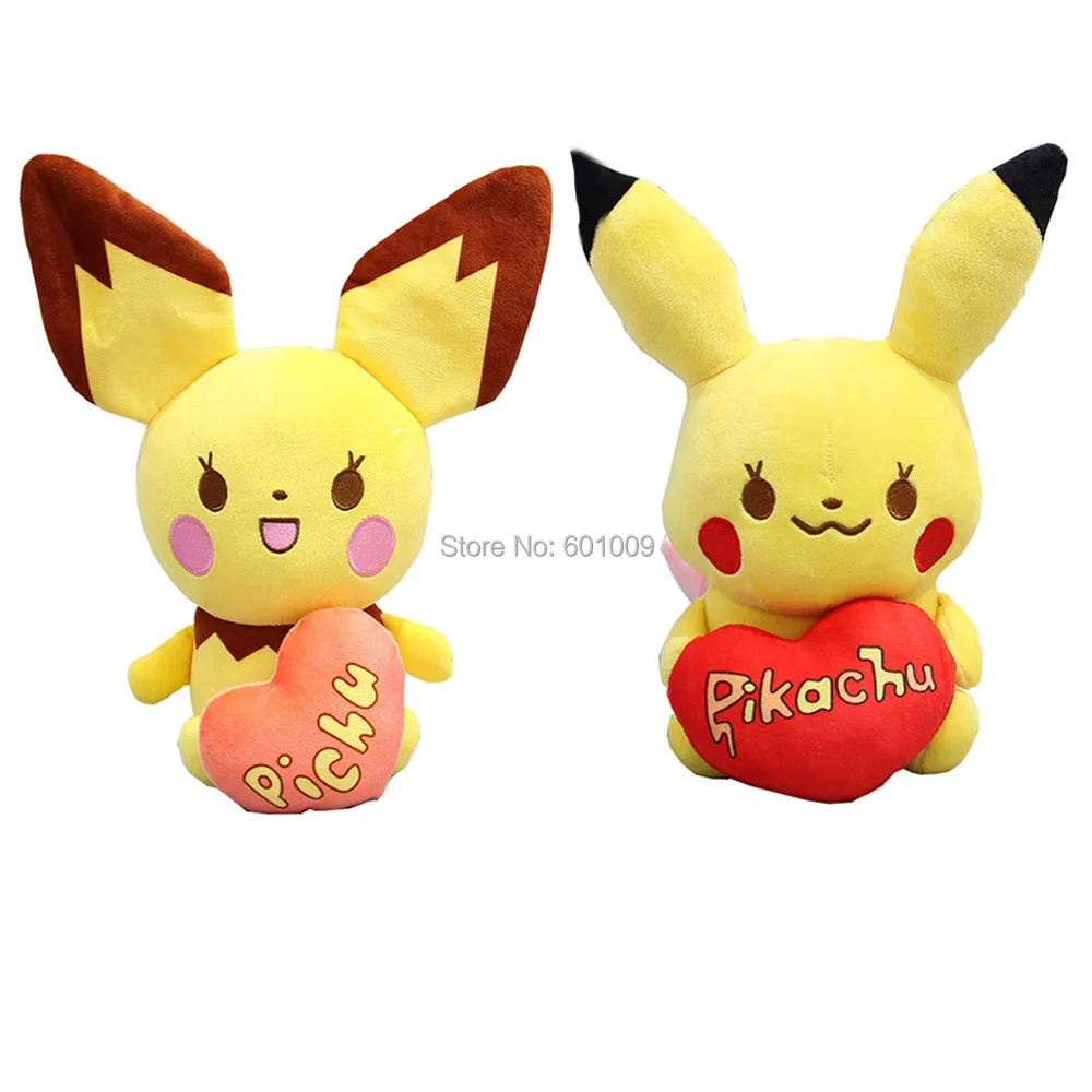 Плюшевая кукла Pika Pichu 2 вида 20 23 см|Мягкие игрушки животные| |