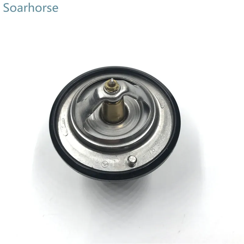 Термостат охлаждающей жидкости автомобильного двигателя Cafoucs с прокладкой для