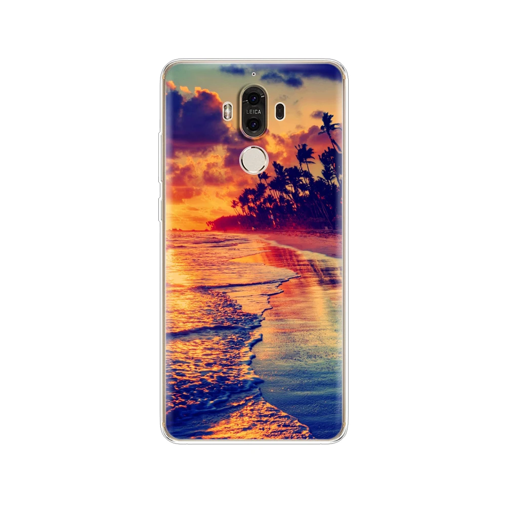 Чехол для Huawei Mate 9 чехол Mate9 pro силиконовый мягкий из ТПУ телефона huawei защитный