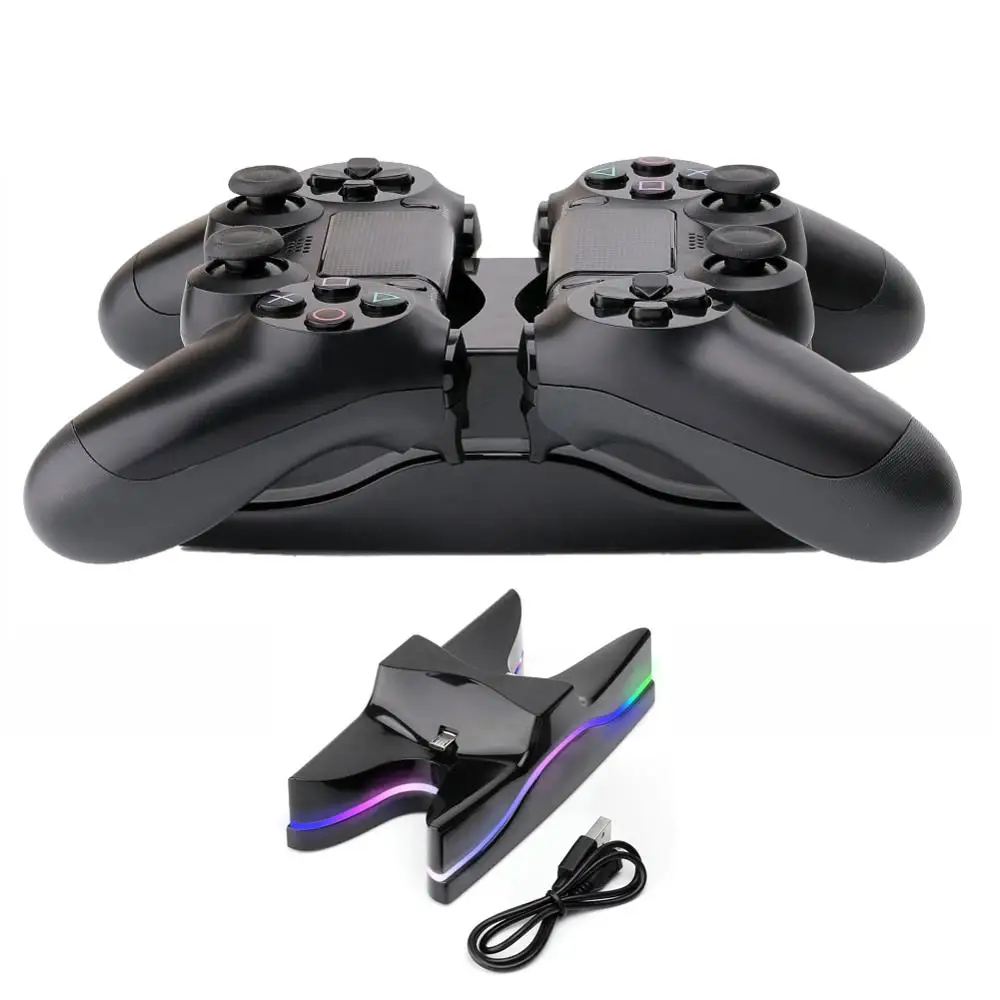 Светодиодный ная двойная зарядная док станция специальная в форме НЛО подставка