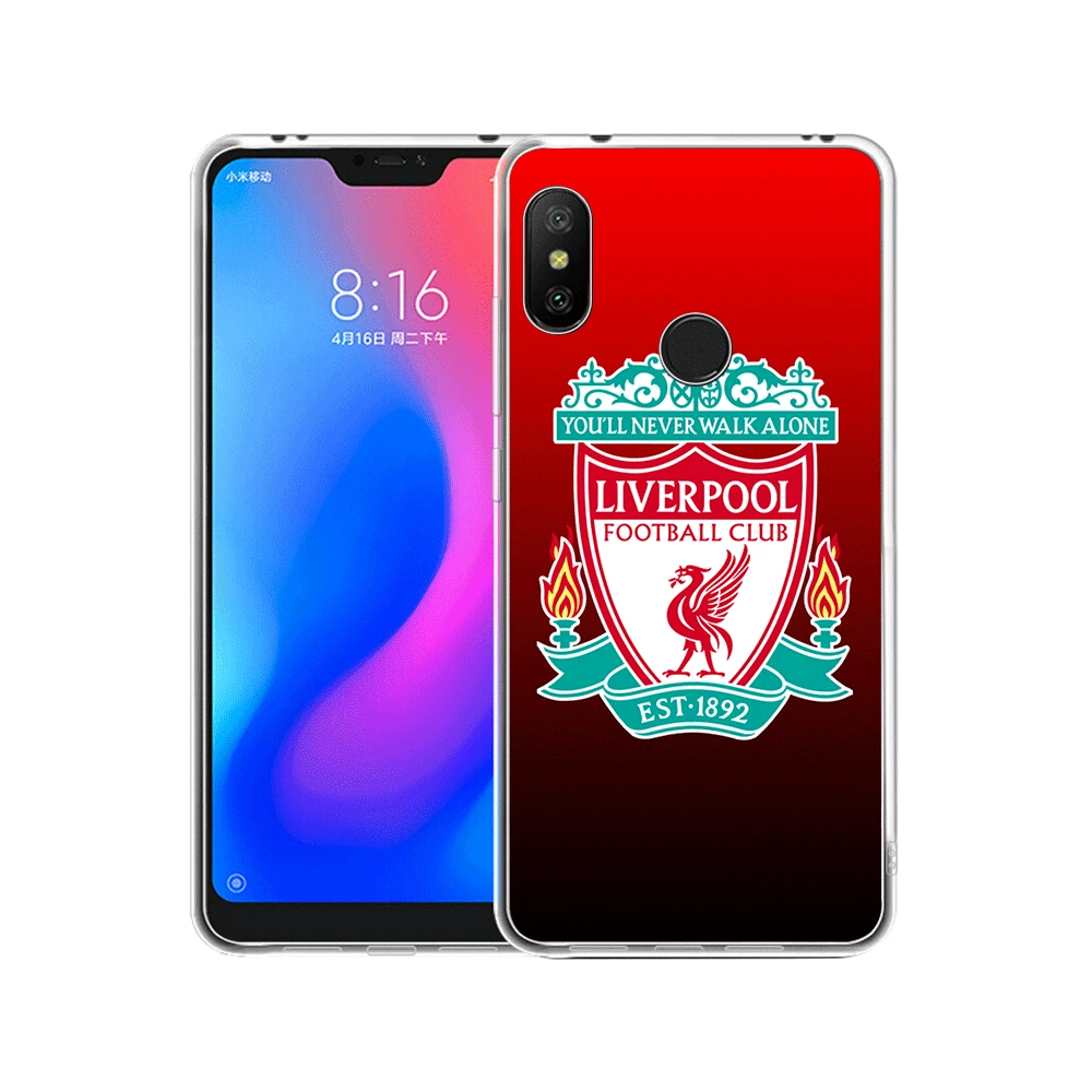 EST 1982 мобильный чехол для телефона для Xiaomi Redmi Note 4 4X5 5A 6 7 8 Pro Чехол Liverpool FC защитный корпус милый