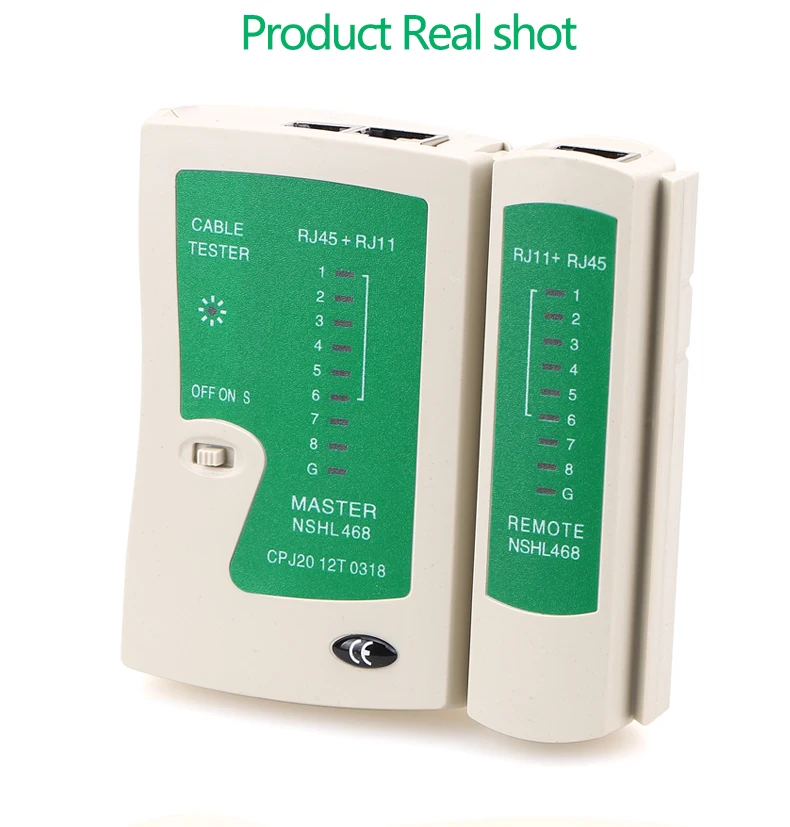 RJ45 RJ11 RJ12 CAT5 UTP сетевой LAN Кабельный тестер высокого качества инструмент Розничная