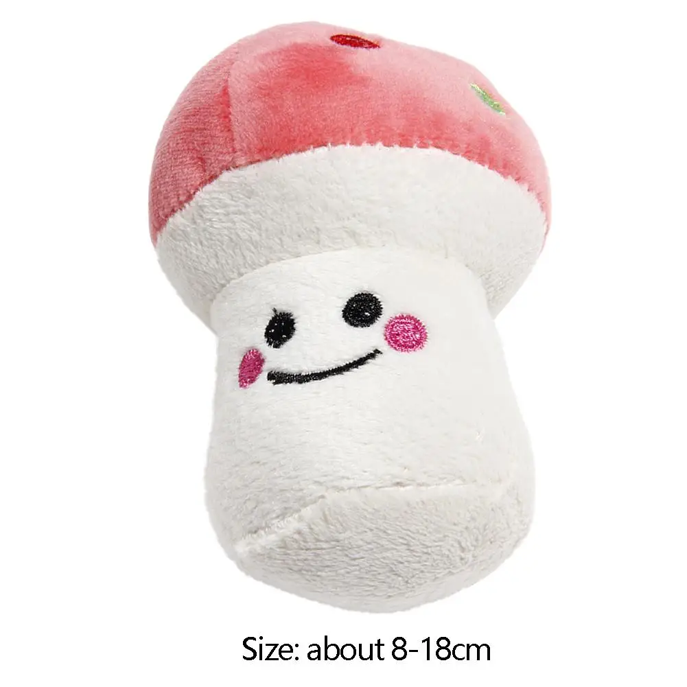 

Pet Dog Toy Bite Resistant Pet Supplies Squeaky Dog Stuffed Plush Toy Cute Shape Bright Color Doll