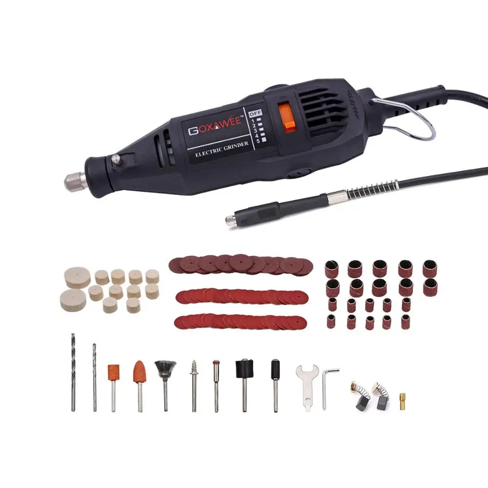 T4037 180 шт. DIY Электроинструмент Профессиональный Dremel Мини Дрель Электрическая Дрель С Переменной Скоростью Резьба Шлифовка Полировка Бурения дремель мини дрель - Цвет: T4037