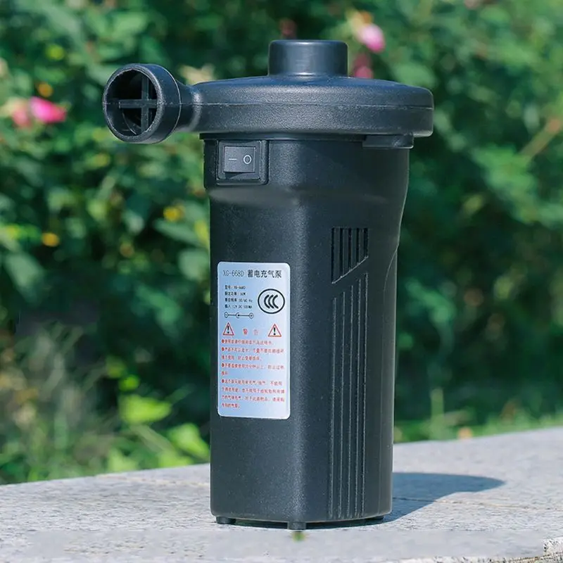 Электрический воздушный насос перезаряжаемый надувной с никель-кадмиевым