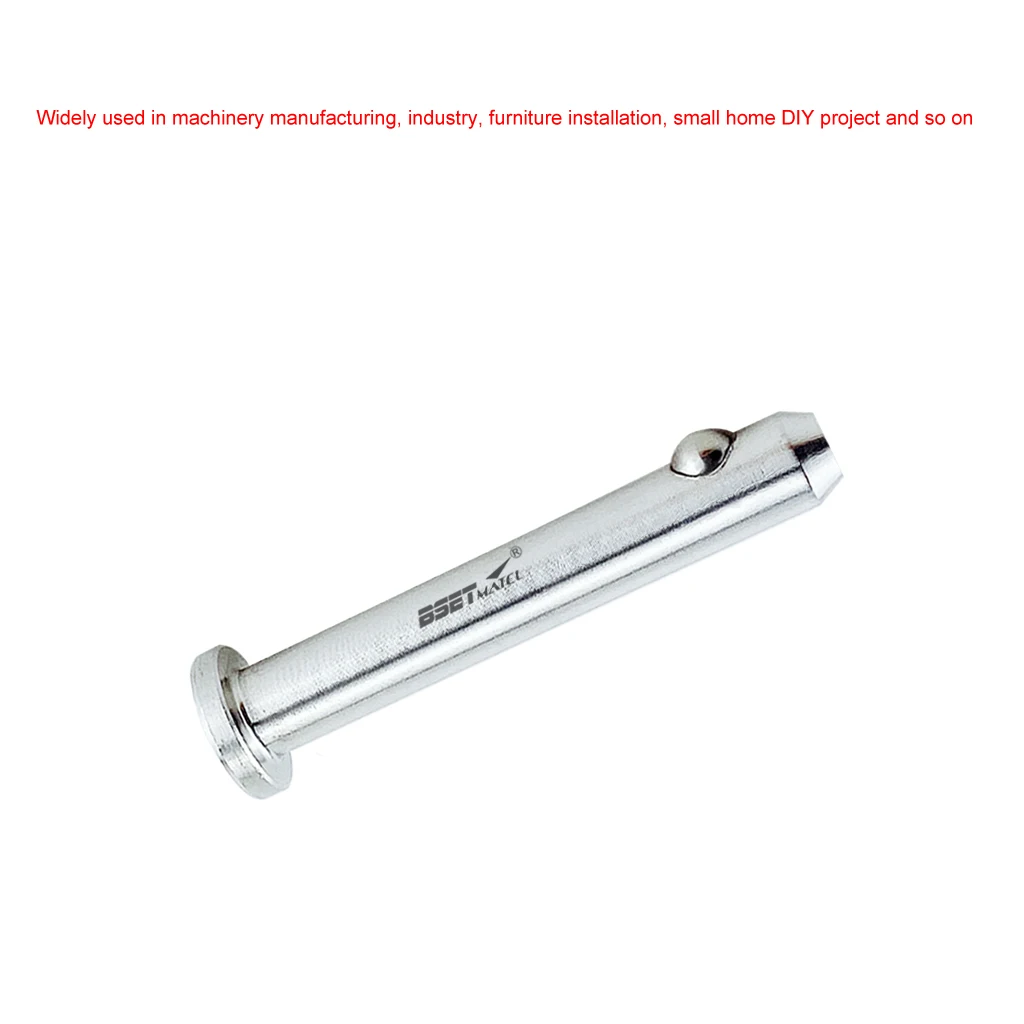 8mm 316 Stainless Steel Dowel Pin Flat Head Cylindrical Positioning Pins Quick Release Ball Retainer Farm Lawn Garden | Спорт и