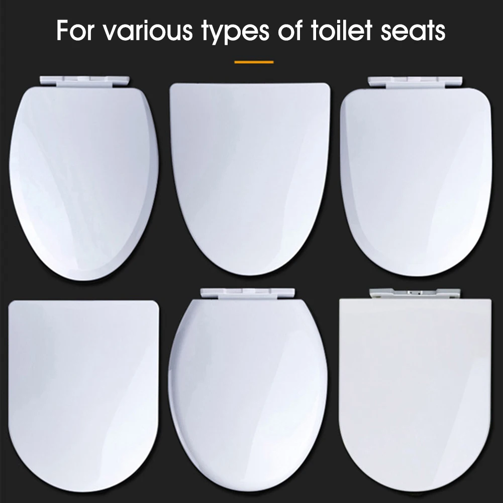 

Silicone Toilet Seat Cover Washable Reusable Solid Color Toilet Cover Pad For Bathroom Travelling Cushion Bathroom Accessories
