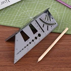 3d-измеритель угла под углом, ручка для деревообработки, чернильная линейка, плотничный макет, измерительные инструменты, 3D измеритель