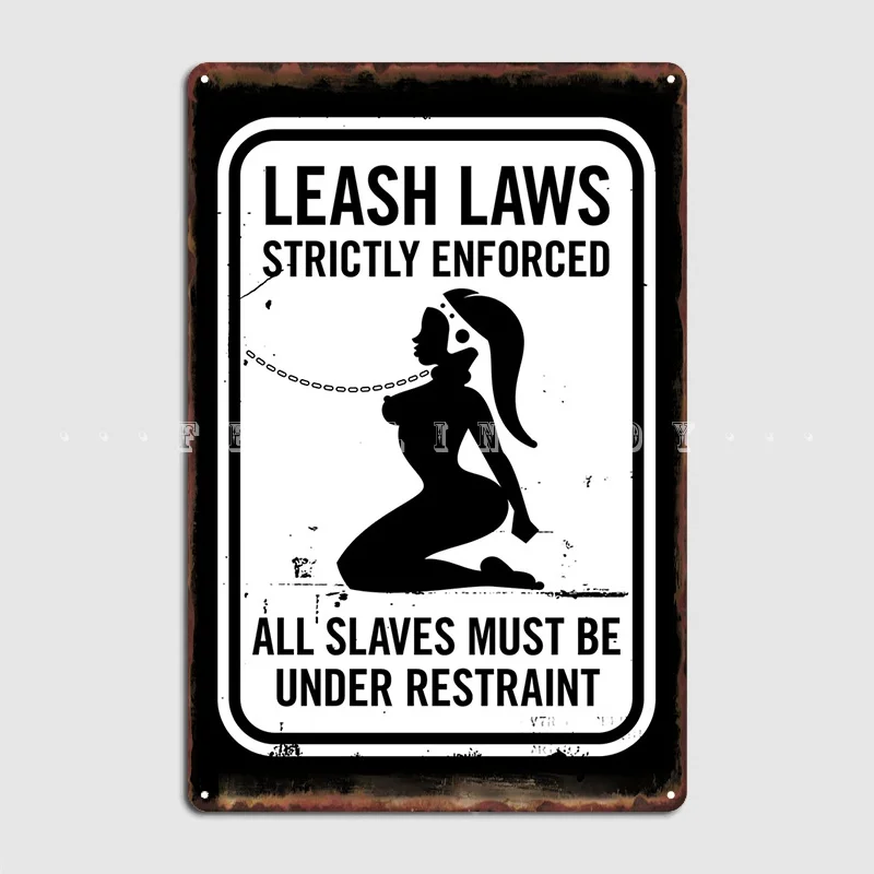 

Leash Laws Strictly Enforced Twi'lek Version Poster Metal Plaque Cinema Kitchen Party Printing Poster Tin Sign Poster