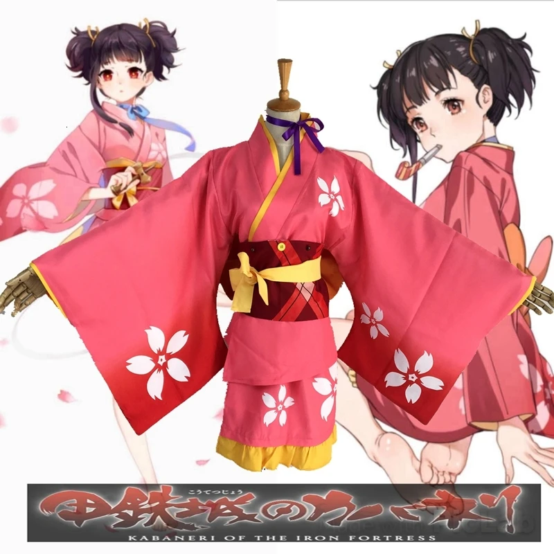 Костюм для косплея Kabaneri of the Iron Fortress Mumei костюм аниме |