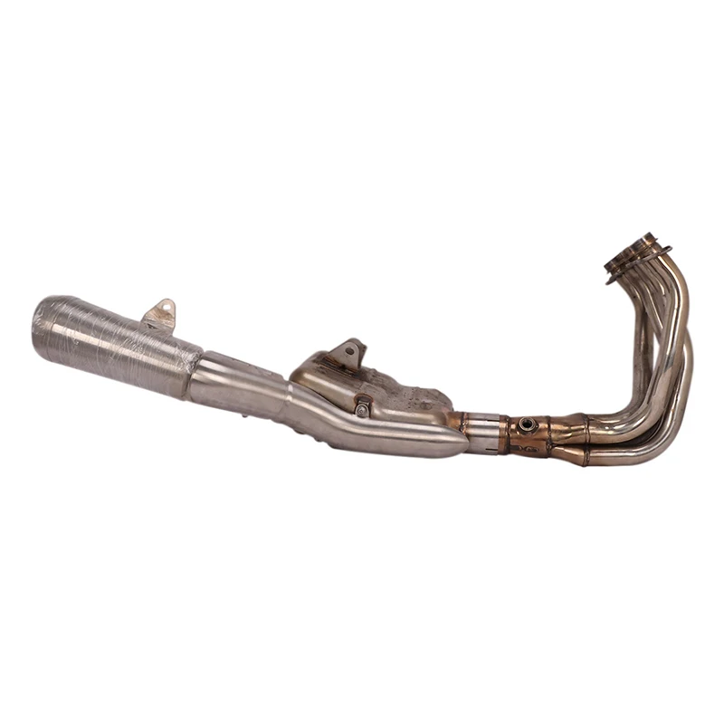 

Motorcycle Exhaust Pipe Connection Link Tube Middle Mid Tube Pipe Slip on for Kawasaki Z900RS 2018 2019 2020