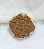 9 Стиль, 30 шт./лот, цветные украшения из искусственной кожи, геометрические, неправильные/в форме сердца, сплав, плавающие, lockt, подвески, сделай сам, ювелирные изделия, серьги, аксессуары - Окраска металла: 9