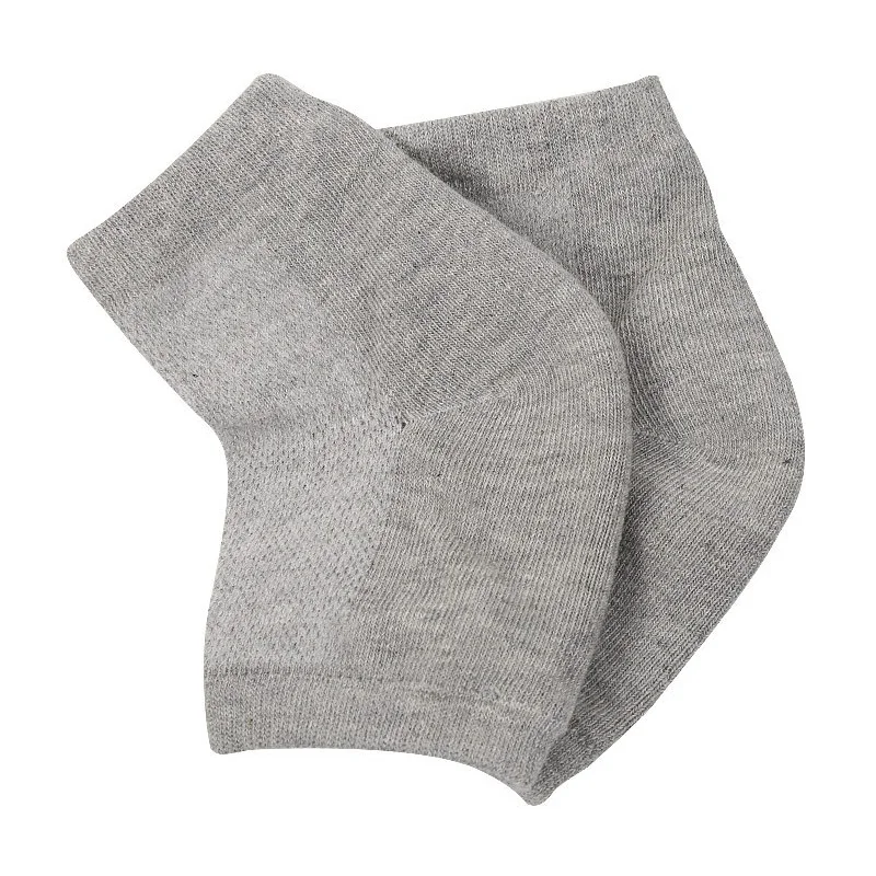 

Colorful Cotton Socks Peds Anti Cracking Liner Heel Socks Soft Elastic Silicon Moisturizing Foot Skin Care Heel Foot Protection