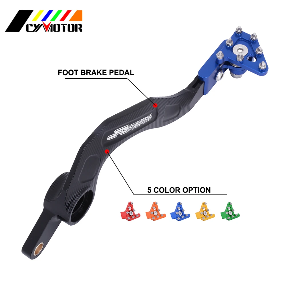 

Aluminum rear Brake Pedal lever brake For Yamaha YZ250F YZ250FX WR250F YZ WR 250F YZ 250FX 2010-2015 2016 2017 2018 2019 2020