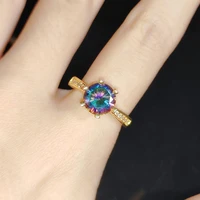 classic 14k gold color natural amethyst ring for women anillos de silver 925 jewelry bizuteria purple topaz gemstone open rings