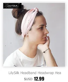 LilySilk резинки для волос 7 пачек Шармез волосы 100 чистый шелк голова Веревка резинка для волос, аксессуары мягкий уход Роскошный